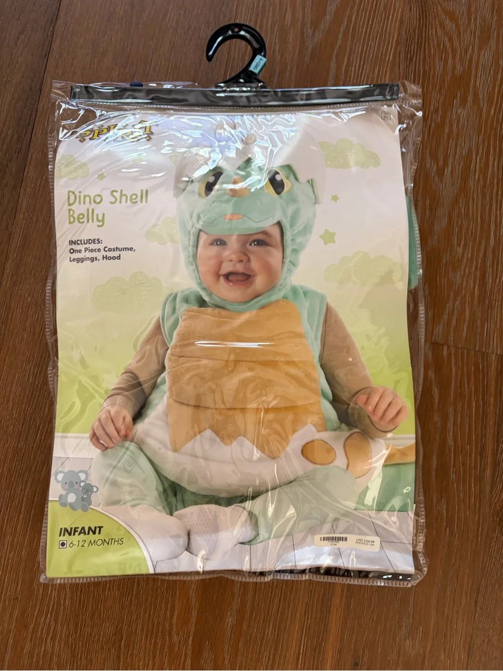 Dino baby halloween costume